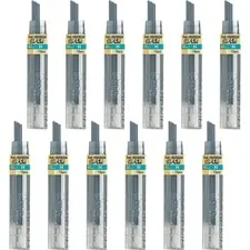 Pentel PEN 50HBX — Pentel Super Hi-Polymer Leads - 0.7 mmMedium Point - H - Black - 144 / Box