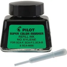 Pilot PIL 48500 — Pilot Super Color Marker Refill Ink - Black 1 fl oz Ink - Quick-drying Ink, Water Proof, Low Odor, Xylene-free, Eco-friendly - 1 Each