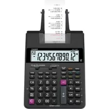 Casio HR-170RC — Casio HR-170RC Printing Calculator, Black, 2.6" x 6.5" x 11.6"
