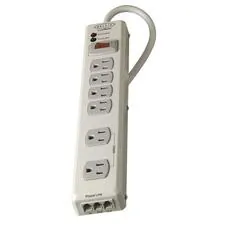 Belkin F9H620-06-MTL — HOME SERIES 6 OUTLET SURGE PROTECTOR - EXTERNAL - 10 OUTPUT CONNECTOR(S) - PHONE