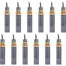 Pentel PEN C505HBX — Pentel Super Hi-Polymer Leads - 0.5 mmFine Point - H - Black - 144 / Box