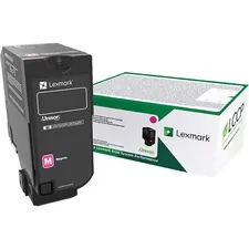 Lexmark 74C0SMG — Lexmark Toner Cartridge - Magenta - Laser - Standard Yield - 7000 Pages - 1 Each