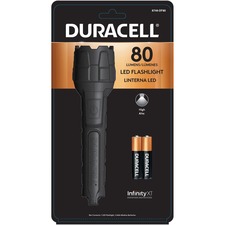 Duracell DUR 8746DF80 - Duracell Rubber LED Flashlight - AAA - Rubber - Black