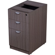Norstar Office Products Inc BOP N166DW - Boss Pedestal - 3-Drawer - 16 x 22 x 28.5 - 3 x File Drawer(