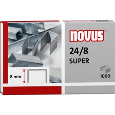 Novus Dahle GmbH DAH 0400038 - Novus 248 Super Premium Staples, 24 Gauge Galvanized Steel, 
