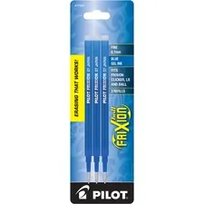 Pilot PIL 77331 — Pilot FriXion Gel Ink Pen Refills - 0.70 mm, Fine Point - Blue Ink - Eco-friendly, Wear Resistant, Tear Resistant, Erasable - 3 / Pack