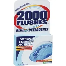 WD-40 WDF 201020 — WD-40 2000 Flushes Automatic Toilet Bowl Cleaner - Powder - 1 / Each - Blue