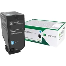 Lexmark 74C0SCG — LEXMARK 74C0SCG CYAN RETURN PROGRAM TONER CARTRIDGE TAA FOR USE IN CS720,CS/CX72