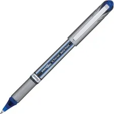 Pentel PEN BL27C — Pentel EnerGel NV Liquid Gel Pens - Medium Pen Point - 0.7 mm Pen Point Size - Blue Gel-based Ink - Gray Barrel - Metal Tip - 12 / Dozen
