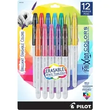 Pilot PIL 44155 — FriXion Colors Erasable Marker Pens - 12 / Pack