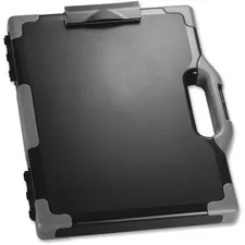 Officemate OIC 83324 — OIC Clipboard Storage Box - Storage for Tablet, Notebook - 8 1/2 , 8 1/2 x 11 , 14 - Black, Gray - 1 Each