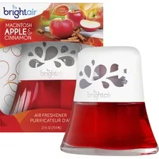 BPG International Inc BRI 900022 — Bright Air Scented Oil Air Freshener - Liquid - 2.50 oz - Macintosh Apple, Cinnamon - 45 Day - 1 Each
