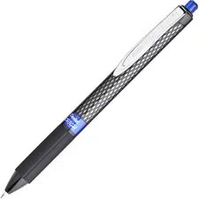 Pentel PEN K497C — Pentel OH! Medium Point Gel Pens - Medium Pen Point - 0.7 mm Pen Point Size - Blue Gel-based Ink - Carbon Fiber Barrel - 12 / Dozen