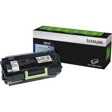 Lexmark 52D1X00 — Lexmark Unison 521X Toner Cartridge - Laser - Extra High Yield - 45000 Pages - Black - 1 Each