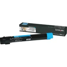Lexmark X950X2CG — LEXMARK X950X2CG CYAN TONER CARTRIDGE FOR USE IN X950/952/954 ESTIMATED YIELD 22