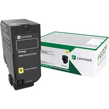 Lexmark 74C0SYG — LEXMARK 74C0SYG YELLOW RETURN PROGRAM TONER CARTRIDGE TAA FOR USE IN CS720,CS/CX