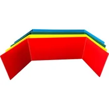 Flipside Products FLP 19279 — Flipside Tri-fold StudyCarrel - 12 Height x 48 Width - Assorted - Plastic