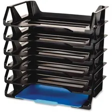 Officemate OIC 26212 - Officemate Achieva Recycled Side Load Letter Tray, 6Pack - 6