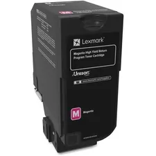 Lexmark 74C1HM0 — LEXMARK 74C1HM0 MAGENTA RETURN PROGRAM TONER CARTRIDGE