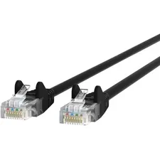 Belkin A3L980B14-BLK-S — PATCH CABLE - UNSHIELDED TWISTED PAIR (UTP) - MALE LEFT GENDER - MALE RIGHT GEND