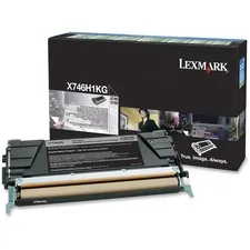 Lexmark X746H1KG — Lexmark Toner Cartridge - Laser - 12000 Pages - Black - 1 Each