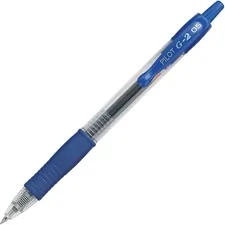 Pilot PIL 31104 — Pilot G2 Retractable XFine Gel Ink Rollerball Pens - Extra Fine Pen Point - 0.5 mm Pen Point Size - Refillable - Retractable - Blue Gel-based Ink - 12 / Dozen