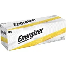 Energizer EVE EN95CT — Energizer Industrial Alkaline D Batteries - For Multipurpose - D - 72 / Carton
