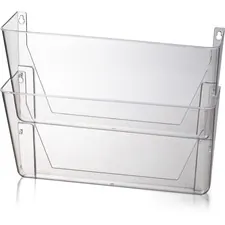 Officemate OIC 21404 — OIC Wall Mountable Space-Saving Files - 10.6 Height x 13 Width x 4.1 Depth - Plastic - 2 / Box