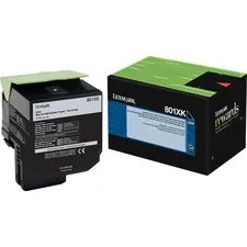 Lexmark 80C1XK0 — TONER CARTRIDGE - BLACK - 8000 PAGES - LEXMARK CX510DHE,CX510DE,CX510DTHE