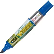 Pilot PIL 43915 — Pilot BeGreen Refillable VBoard Dry-erase Marker - Broad Marker Point - Chisel Marker Point Style - Refillable - Blue - 12 / Box