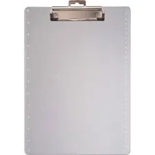 Officemate OIC 83016 — OIC Transparent Plastic Clipboard - 0.50 Clip Capacity - 8 1/2 x 11 - Low-profile - Plastic - Clear - 1 Each