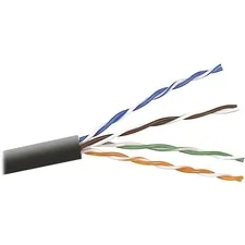 Belkin A7L704-1000-BLK — NETWORK CABLE - BARE WIRE - BARE WIRE - 1000 FT - UTP ( CAT 6 ) - BLACK