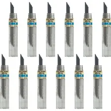 Pentel PEN 50BBX — Pentel Super Hi-Polymer Leads - 0.7 mmMedium Point - B - Black - 144 / Box