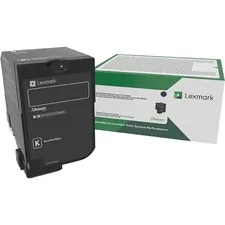 Lexmark 74C0HKG — Lexmark Unison High Yield Laser Toner Cartridge - Black - 1 Each - 20000 Pages