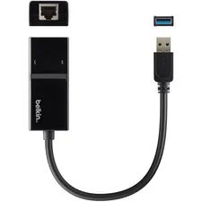 Belkin B2B048 — USB 3.0 - GIGABIT ETHERNET - ACCESS FAST AND RELIABLE INTERNET CONNECTIVITY WITH