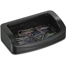 Officemate OIC 22332 — OIC 2200 Series Business Card/Clip Holder - 1.4 x 7.8 x 3 x - Plastic - 1 Each - Black