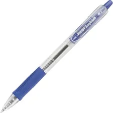 Pilot PIL 32221 — Pilot EasyTouch Retractable Ballpoint Pens - Medium Pen Point - 1 mm Pen Point Size - Refillable - Retractable - Blue - Clear Barrel - 12 / Dozen
