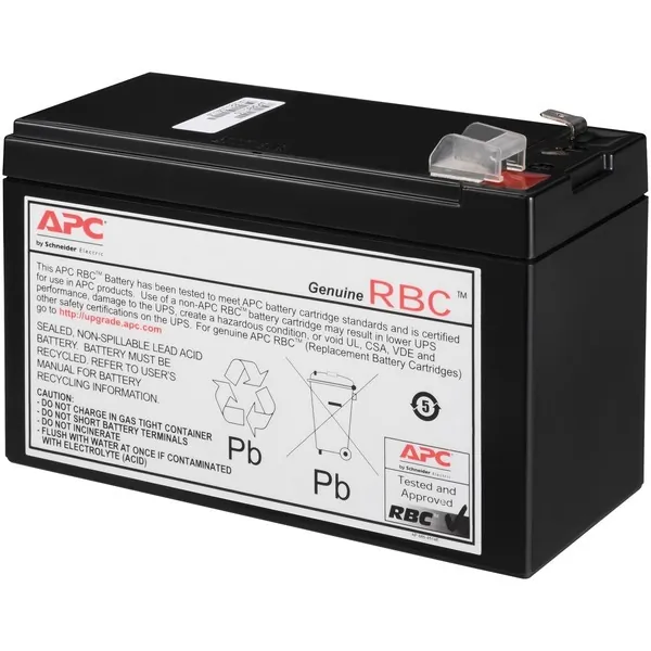 APC - Schneider Electric APCRBC110 — APC APCRBC110 Replacement Battery Cartridge #110