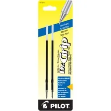 Pilot PIL 77211 — Pilot Dr. Grip Retractable Pen Refills - 0.70 mm, Fine Point - Blue Ink - 2 / Pack