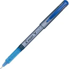 Pilot PIL 11021 — Pilot V Razor Point Marker Pens - Extra Fine Pen Point - 0.5 mm Pen Point Size - Blue - Clear Plastic Barrel - 12 / Dozen