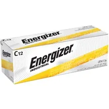 Energizer EVE EN93 — Energizer Industrial Alkaline C Batteries - For Multipurpose - C - 8350 mAh - 1.5 V DC - 12 / Box