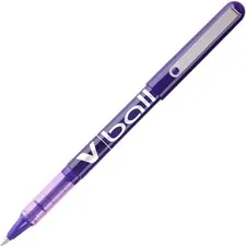 Pilot PIL 35210 — Pilot Vball Liquid Ink Pens - Fine Pen Point - 0.5 mm Pen Point Size - Purple - Purple Barrel - 12 / Dozen