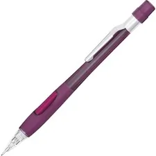 Pentel PEN PD349TB — Pentel Quicker Clicker Automatic Pencils - #2 Lead - 0.9 mm Lead Diameter - Refillable - Black Lead - Transparent Red Barrel - 1 Each