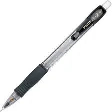 Pilot PIL 51015 — Pilot G2 Mechanical Pencils - 0.7 mm Lead Diameter - Refillable - Clear, Black Barrel - 12 / Dozen