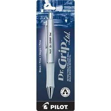 Pilot PIL 36272 — Pilot Dr. Grip Retractable Gel Rollerball Pens - Fine Pen Point - 0.7 mm Pen Point Size - Refillable - Retractable - Black Gel-based Ink - Platinum Barrel - 1 Each