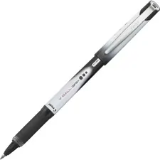 Pilot PIL 35470 — Pilot Vball Grip Liquid Ink Rollerball Pens - Fine Pen Point - 0.5 mm Pen Point Size - Black - Metal Barrel - 12 / Dozen