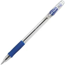 Pilot PIL 32011 — Pilot EasyTouch Ballpoint Pens - Medium Pen Point - 1 mm Pen Point Size - Refillable - Blue - Blue Barrel - 12 / Dozen
