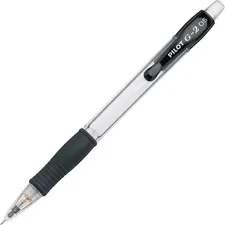 Pilot PIL 51014 — Pilot G2 Mechanical Pencils - 0.5 mm Lead Diameter - Refillable - Clear, Black Barrel - 12 / Dozen