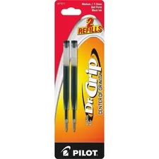 Pilot PIL 77271 — Pilot Dr. Grip Center of Gravity Pen Refills - 1 mm, Medium Point - Black Ink - 2 / Pack