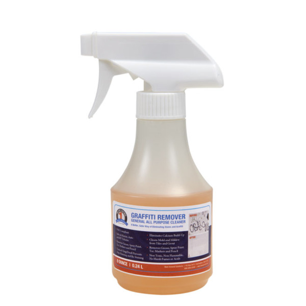 Ebrookmyer Inc BGMI-8GRTR - 1 Shot Graffiti Remover and Cleaner (8 oz) with trigger spra